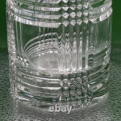 Discontinued Unmarked Ralph Lauren Glen Plaid Classic Highball Cut Crystal Glass