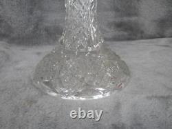 Duncan's Sons Compote Pedestal Dish Early American Pattern Glass Cut Crystal