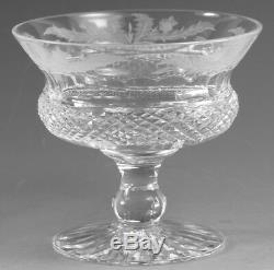 EDINBURGH Crystal THISTLE Cut Dessert Bowl Glass / Glasses 3 3/4 (1st)