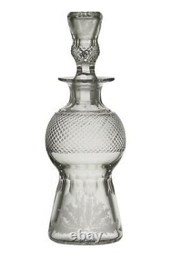 EDINBURGH Crystal THISTLE Cut Liqueur Decanter / Decanters 8 (1st)