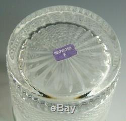 EDINBURGH Crystal THISTLE Cut Tumbler Glass / Glasses 3 3/4 (1st)
