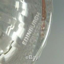 EDINBURGH Crystal THISTLE Cut Tumbler Glass / Glasses 3 3/4 (1st)