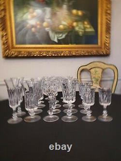 ELEGANT GORHAM DE MEDICI CRYSTAL GLASSES (20 Glasses in Lot)