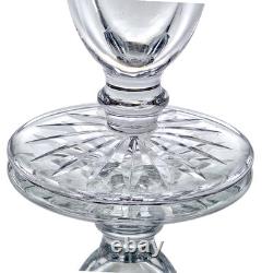 Edinburgh Crystal Star of Edinburgh Signed Champagne Flute Cut Glass Set 4 6.5