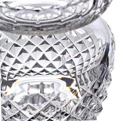 Edinburgh Crystal Star of Edinburgh Signed Champagne Flute Cut Glass Set 4 6.5