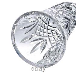 Edinburgh Crystal Star of Edinburgh Signed Champagne Flute Cut Glass Set 4 6.5