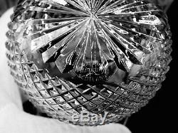 Edinburgh Crystal Thistle (cut) 8 Oz. Old Fashioned Glass Made In Scotland