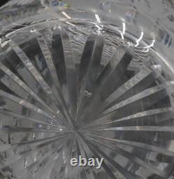 Edinburgh Scotland Crystal Cut Glass 7.75 inch Cordial Wine Decanter in Thistle