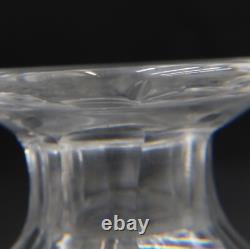 Edinburgh Scotland Crystal Cut Glass 7.75 inch Cordial Wine Decanter in Thistle