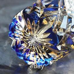 Edo style Hand Cut Crystal Whisky Glass 250ml Whiskey Glasses -Cocktail-Vodka