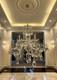 Elegant Two Tier Crystal Chandelier 10 Light Hand Cut Crystal Glass