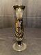 Elegant Vintage Cut Glass Crystal Flower Vase (Circa 1900s)