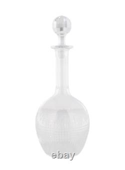 Excellent Baccarat Nancy Decanter with Stopper Cut Crystal Glass Made in France