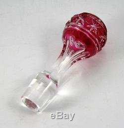 French Cut Crystal Decanter Probably BACCARAT