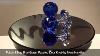 Fulton U0026 Bray Blue Crystal Glass Faceted Door Knob Fb301cpb By More Handles