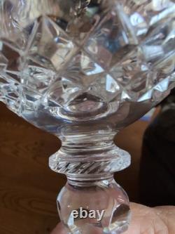 Gallia 24% Lead Crystal Tall Stemmed Wine Glasses From Slovenia(4) WithSticker