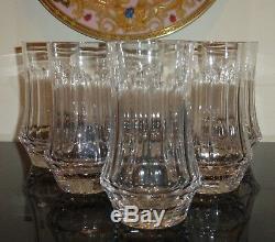 Galway Crystal Old Galway Star Cut 6 Highball Glasses