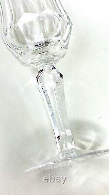 Galway Crystal Old Galway (Star Cut Foot) Wine Glasses set of (4) 6 1/4 Tall