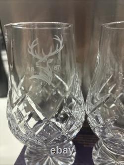 Glenfiddich Glencairn Cut Crystal Glencairn Whisky Glass Set Of 6