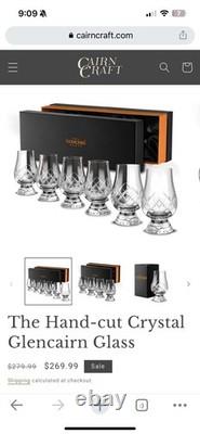Glenfiddich Glencairn Cut Crystal Glencairn Whisky Glass Set Of 6