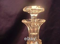 Gorgeous Antique ABP Cut Crystal Decanter / Carafe Signed HAWKES