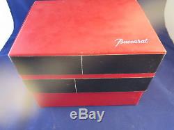Gorgeous Baccarat Massena Cut Crystal Champagne Ice Bucket New in Box