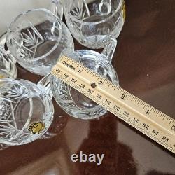 Gorgeous Imperlux Cut Crystal Covered Lidded Punch Bowl 8 Cups Heavy