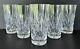 Gorham Crystal Cherrywood Highball Glasses 5 1/2 Set of 6 Fan Cut