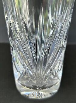Gorham Crystal Cherrywood Highball Glasses 5 1/2 Set of 6 Fan Cut