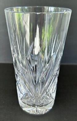 Gorham Crystal Cherrywood Highball Glasses 5 1/2 Set of 6 Fan Cut