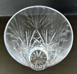 Gorham Crystal Cherrywood Highball Glasses 5 1/2 Set of 6 Fan Cut