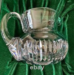 Gucci Crystal Cut Glass Cream Pitcher & Sugar Bowl in Presentation Box / England