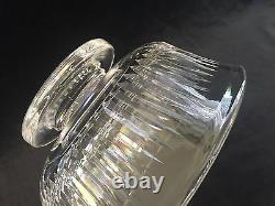 Gucci Cut Crystal Glass Bowl, 8 Diameter x 4 1/3 High, 4.10 Lbs Weight