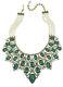 HEIDI DAUS Many Shades of Fabulous Beaded Crystal Statement Necklace