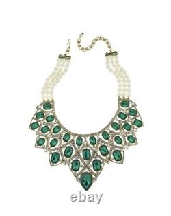 HEIDI DAUS Many Shades of Fabulous Beaded Crystal Statement Necklace