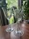 HEREND CRYSTAL WINE GLASSES, GORGEOUS! Hand Cut Lead Crystal, NEW NEVER USED