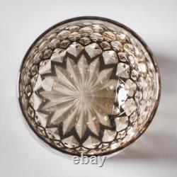 Hand Cut Luxury Raindrop Kiriko Whiskey Glass, Japanese Bourbon Crystal Glasses