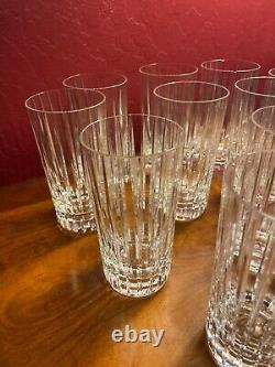 Harmonie Baccarat Crystal Highball Tumbler Glass Signed 5 1/2 France