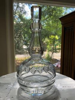 Hawkes American Brilliant Cut Glass Decanter c. 1910-1918