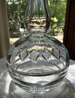 Hawkes American Brilliant Cut Glass Decanter c. 1910-1918