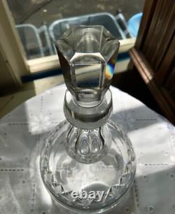 Hawkes American Brilliant Cut Glass Decanter c. 1910-1918