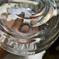 Hawkes American Brilliant Cut Glass Decanter c. 1910-1918