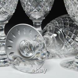 Hawkes Cut Crystal Water Goblet Glasses 7H Set of 4