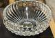 Heavy Crystal Bowl Deeply Cut, Refractive, Signed at Base WEBBY ENGLAND