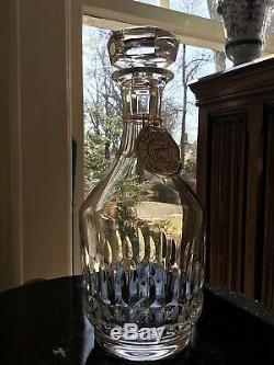 Hennessy Baccarat Cut Crystal Decanter / Handmade in France