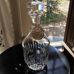 Hennessy Baccarat Cut Crystal Decanter / Handmade in France