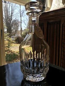 Hennessy Baccarat Cut Crystal Decanter / Handmade in France