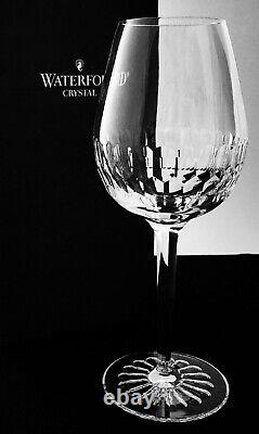Honeycomb Cut Crystal PRESAGE RED WINE WATERFORD GOBLET New withBox IRELAND 14Oz