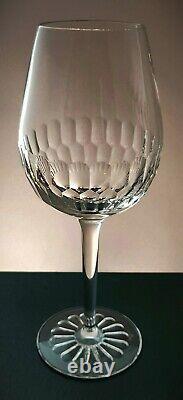 Honeycomb Cut Crystal PRESAGE RED WINE WATERFORD GOBLET New withBox IRELAND 14Oz