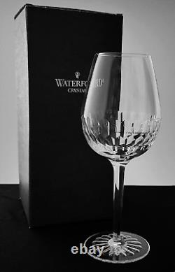 Honeycomb Cut Crystal PRESAGE RED WINE WATERFORD GOBLET New withBox IRELAND 14Oz